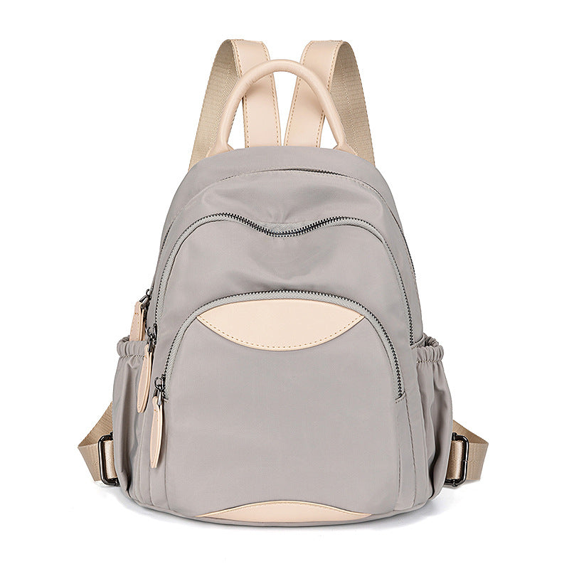 Stylish Oxford Backpack – Soft & Travel-Ready